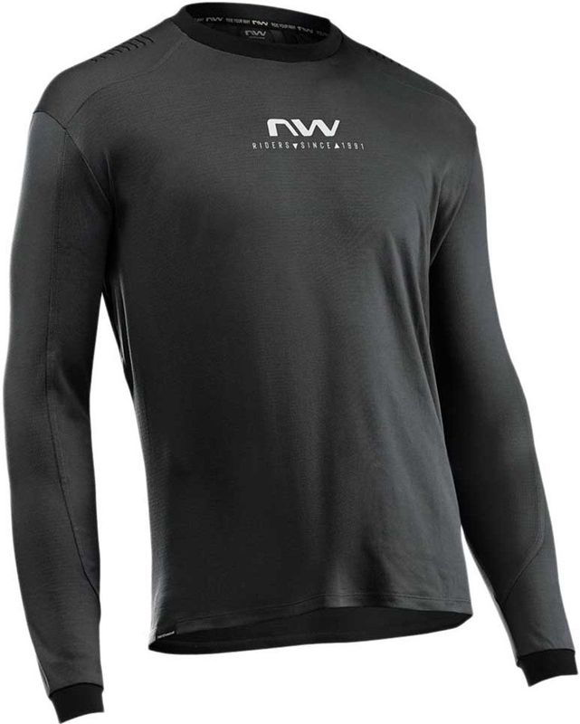 Northwave Sharp Jersey Fietsshirt (Heren |zwart/grijs)
