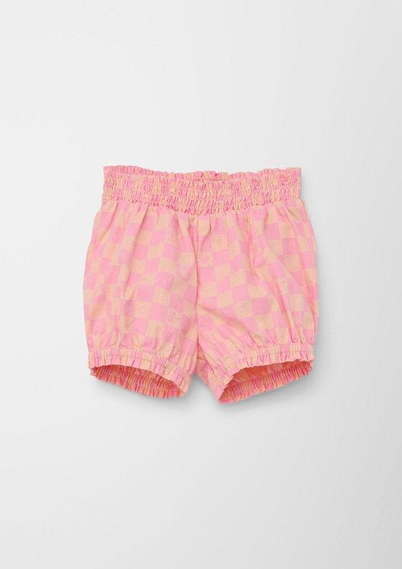 s.Oliver - Korte Broek - Roze - Allover Print