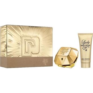 Paco Rabanne Lady Million 80 ml + 100 ml Bodylotion Giftset