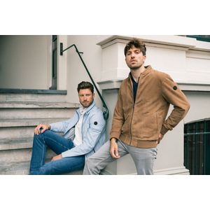 Varcity Suède Lumber Jacket