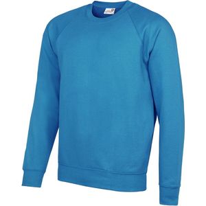 Awdis Academie Herenbemanning Hals Raglan Sweatshirt (Sky)