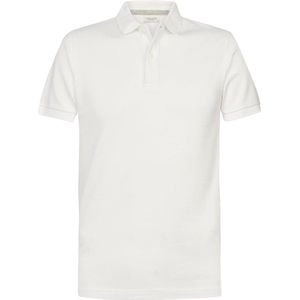 Profuomo slim fit heren polo - wit - Maat: M
