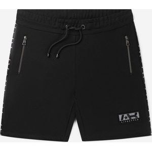 AB Lifestyle - Korte broek - Flag Short | Jet Black - Heren - Maat: S