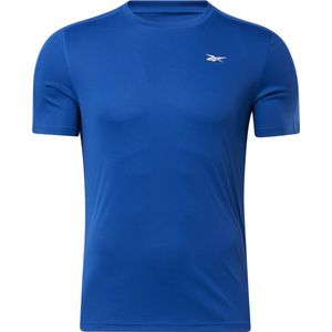 Reebok SS TECH TEE - Heren T-shirt - Blauw - Maat 2XL