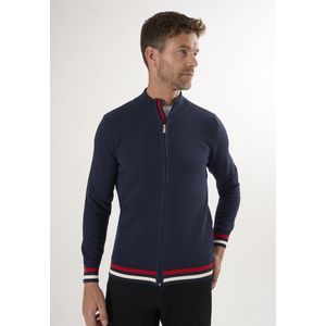 Felix Hardy - Cardigan - Navy - 100% Katoen - Heren