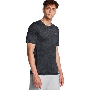 Under Armour - Vanish Elite Vent Prtd Ss - Sportshirt - Zwart