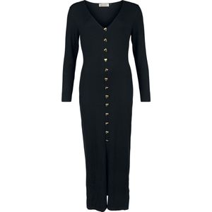 Banned - Enid Knit Kokerjurk - XL - Zwart