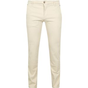 Suitable - Philo Flex Kit - Chino Broek - Gebroken Wit - Heren