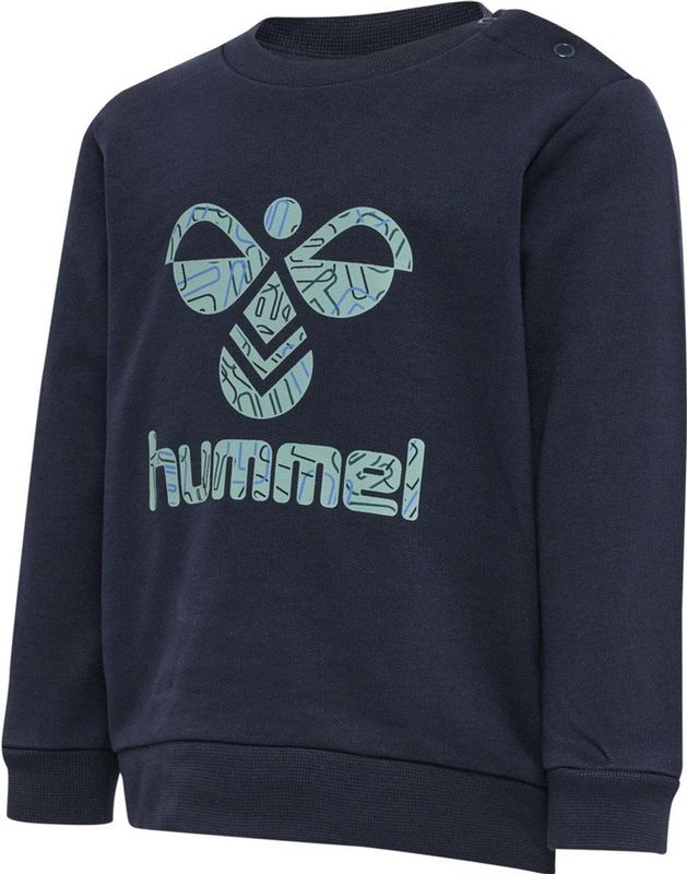 Hummel - Hmllime - Sweatshirt - Zacht Biologisch Katoen - Oversized Bumblebee®-logo