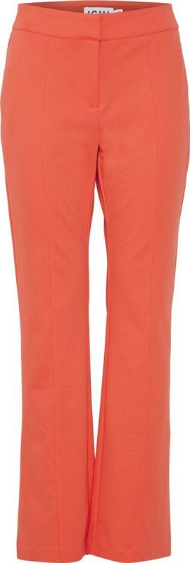 ICHI Straight Fit Pantalon IHSIMONSE PA3 Koraalrood