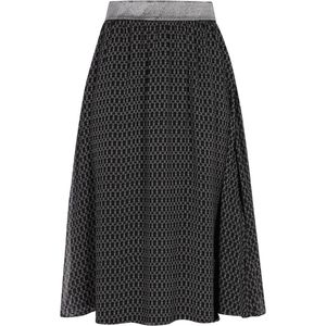 DreiMaster - A-lijnrok - Midi-lengte - Met Elastische Taille - Classic Look Collectie