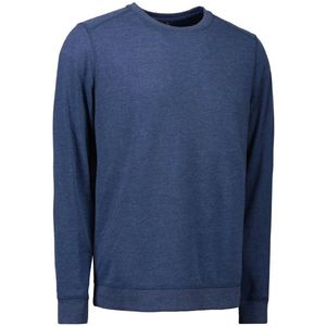 ID 0615 Core O-Neck Sweat Blue Melange - maat M
