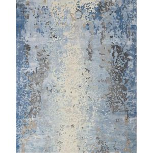 Vloerkleed Nourison Prismatic Denim PRS17 - maat 168 x 226 cm