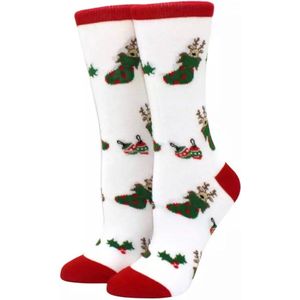 Kerstsokken - sokken - kerst - kerstcadeau - one size - hoge sokken - sok - kerstsok - cadeau - kerstboom - kerst sokken - cadeau voor hem en haar - cadeau voor leraar - kerst - sinterklaas cadeau - hoge kerst sokken