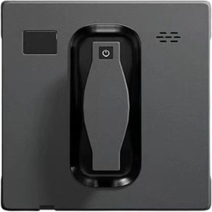 PuRuiKai - Robot raamreiniger - Dubbele watersproeier, - Smart Memory - Hoge vacuümzuigkracht - Lasersensor - Huismuur - Glasreinigingsrobot - Grijs
