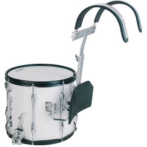 Kleine trom / Snaartrom Hayman MDR-1412 Wit met aluminium harnas