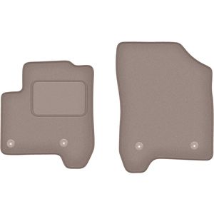 Beige voormatten voor: Citroen C3 Picasso minivan (2008-2017)