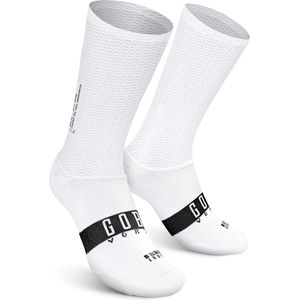 Gobik Fietssokken Vortex Aero Wit - L/XL (43-46)