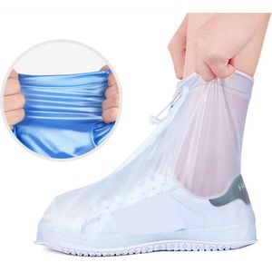 Overschoenen Met Rits I Festival Overschoenen I Schoenovertrek I Schoenhoesjes I Met Anti Slip Zolen I Transparant I Maat XXL 43/44