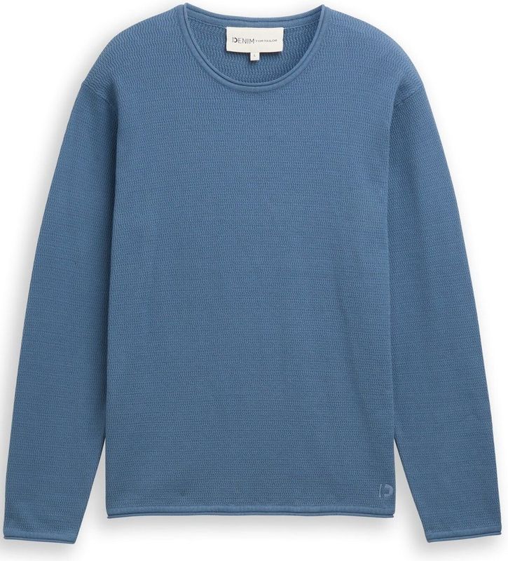 Tom Tailor Denim Gebreide trui van katoen