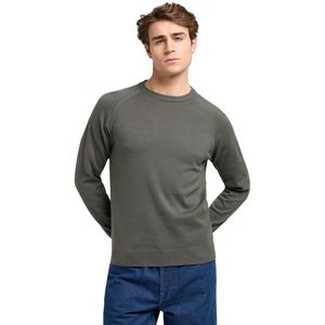 Lee Clean Raglan Sweater, olijfgrijs, M