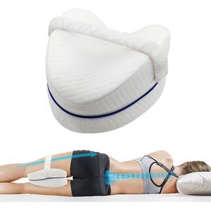 Kniekussen Voor In Bed - Houding Correctie - Kussen Benen - Kniekussen - Beenkussen - Knie Kussen - Kniekussens