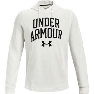 Under Armour Sweatshirt Herren Hoodie Rival Terry Collegiate Hd Wht 98173 Weiß-L