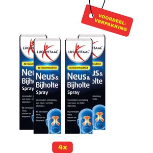 Lucovitaal Neus & Bijholte Spray - 2x10ml voordeelverpakking