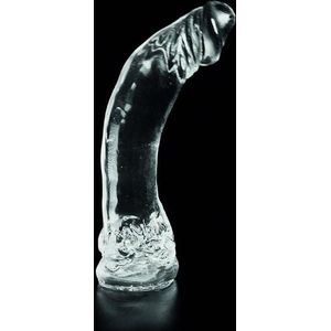 Dark Crystal XXL Dildo 34 x 7 cm - transparant