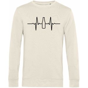 7431 - Sweater - Heartbeat-Off White-L