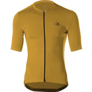 Chroma Wielershirt - Okergeel - Unisex