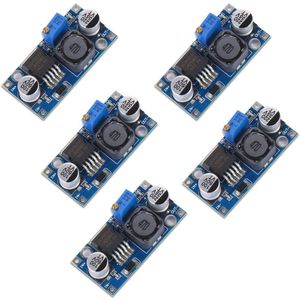 5-pack Buck-converter voor DC naar DC, instelbare voedingsmodule (5,3-40V naar 0,1-35V)