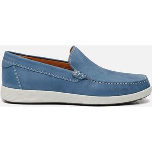 Ecco S Lite Moc M Instappers blauw Nubuck - Heren - Maat 41