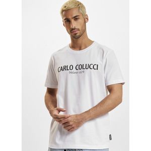 Carlo Colucci T-Shirt Wit
