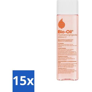 Bio-Oil - Huidverzorgingsolie - Voorkomt Littekens & Striae - 200 ml - Bulkverpakking - 15 stuks