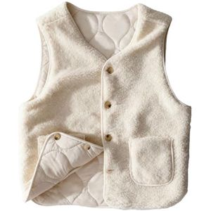 Vrouwen Fleece Vest met Teddybont voor Herfst en Winter - Warm en Modieus