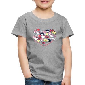 Hello Kitty En Vrienden Ballonnen In Hartvorm Premium T Shirt Kinderen