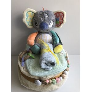 Geboortegeschenk / geboorte cadeau / babyborrel /Luiertaart koala