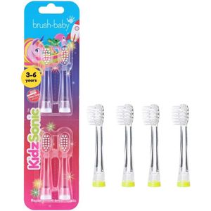 Vervangende Opzetborstels voor Kinderen 3+ - DeepClean Technologie (4 Stuks)