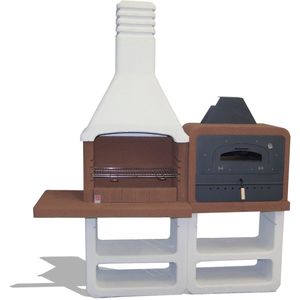 Sarom Fuoco - Portofino - Betonnen Barbecue - Pizzaoven