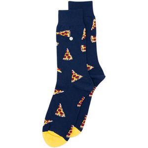 Alfredo Gonzales sokken pizza blauw II - 46-48