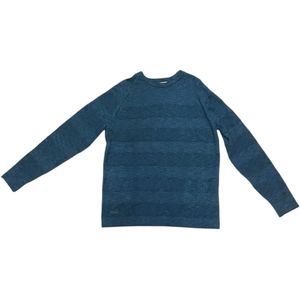 Cast Iron - Overhemden - Blauw - Maat XL