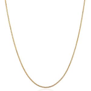 KUZZOI Heren Halsketting Heren Koord Ketting Basic Gedraaid Fijn Trend in 925 Sterling Zilver