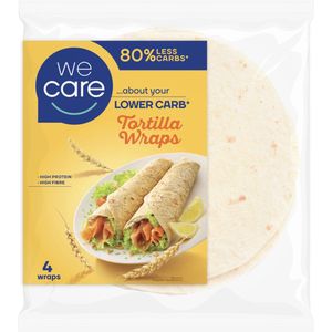 WeCare Lower carb tortilla wraps (160gr)