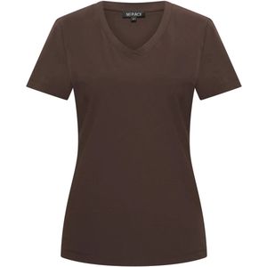 Travel T-shirt V-hals Uni 2271 Espresso