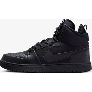 Nike Court Borough Mid Winter Sneakers - Maat 45.5 - Mannen - zwart