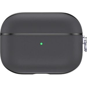 Valenta - AirPods Hoesje - Leer - Snap - Pro - Grijs
