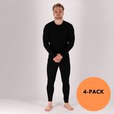 Morethansocks - Thermolegging Merino Wol Heren - 4-Stuks