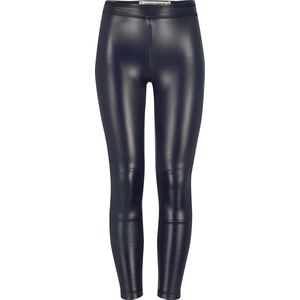 4President meisjes fake Leather legging Paris Navy
