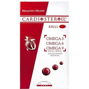 Dermastir Cardiosteroil Krill Softgel / Omega-3 vetzuren capsules met krillolie 100 stuks.